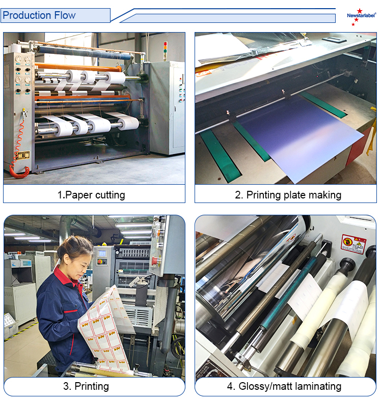 带RoHS MSDS的热转印不干胶基材料