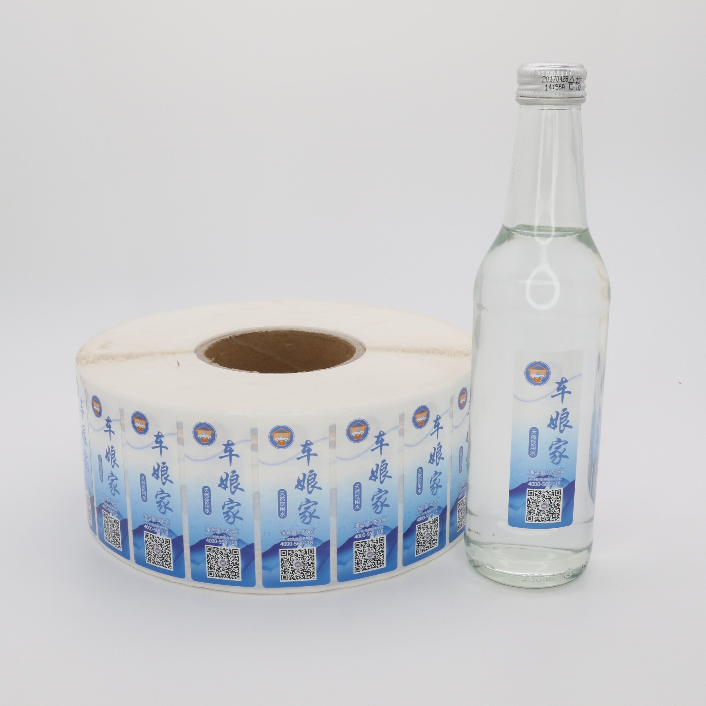 定制CMYK防水不干胶标签不干胶