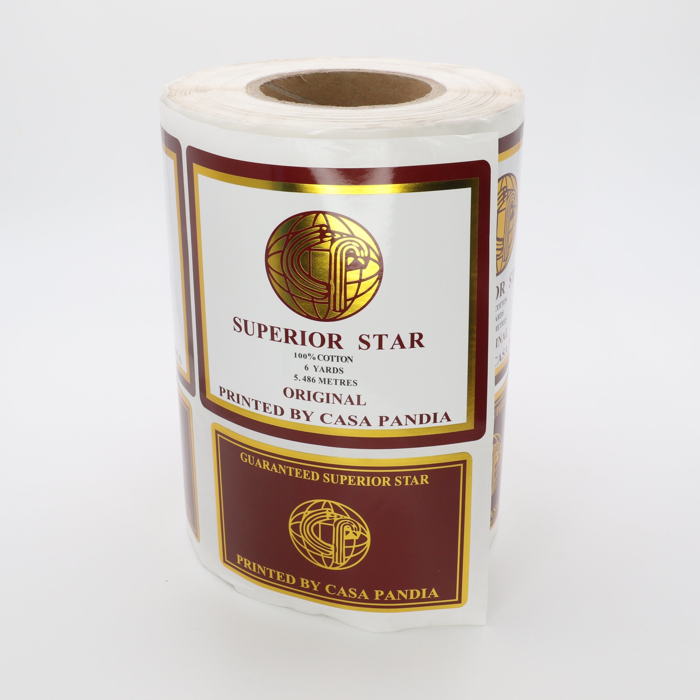 定制CMYK防水不干胶标签不干胶