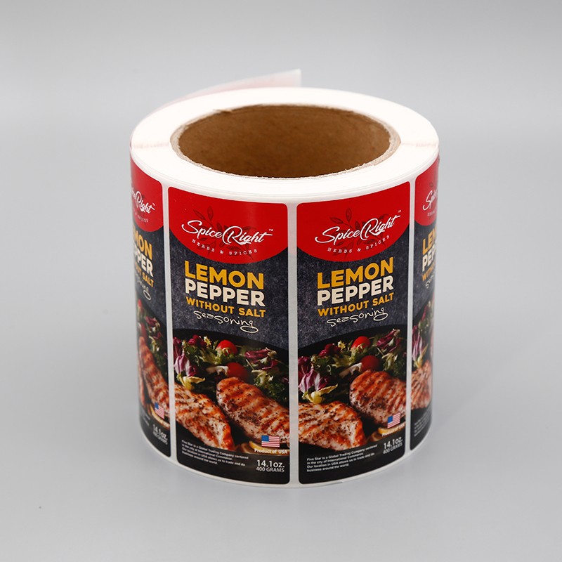 定制打印冷冻食品包装标签