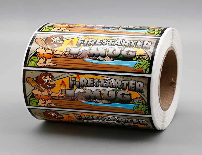 用于食品自动标签的印刷不干胶