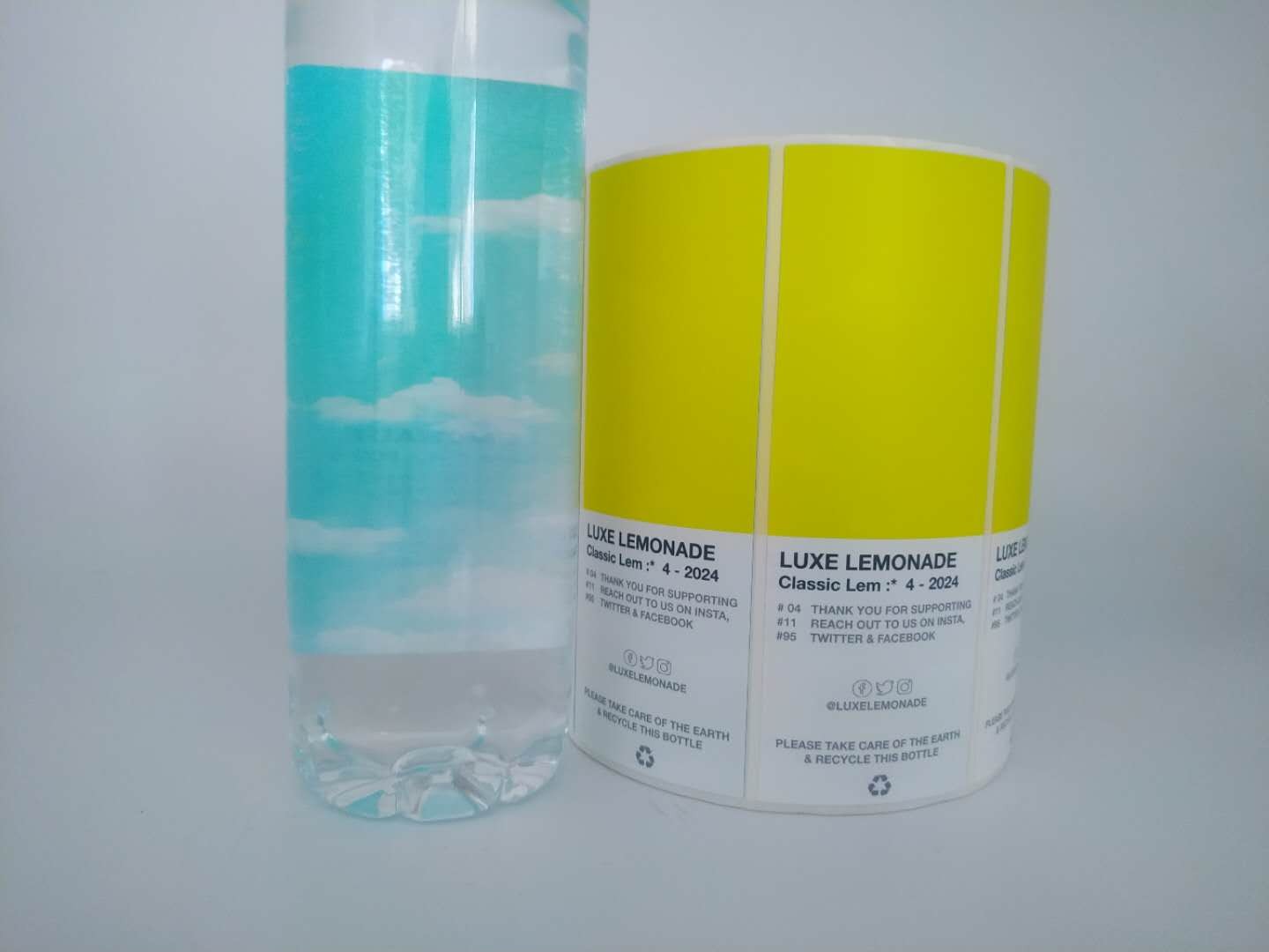 个性化水瓶标签