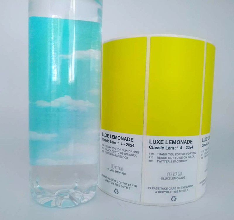 个性化水瓶标签